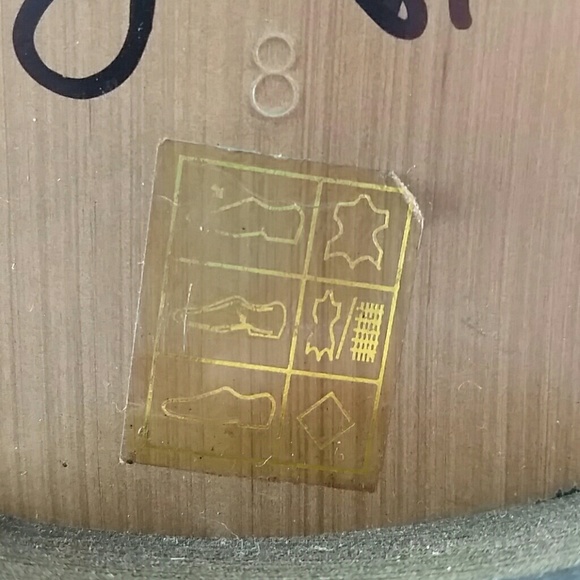 Miz Mooz Brown Leather Boots w/ Gold Buckle Detail - Picture 7 of 8